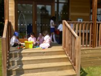Eco-Classrooms Provide Free Flow Play Inside and Out Forming the Habits of a Lifetime