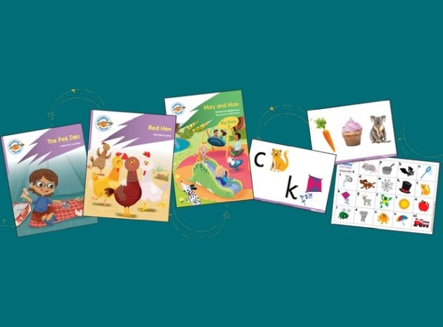 Rocket Phonics First Steps for ages 3–4
