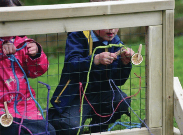 Fine motor outdoor activities – Try these ideas in your setting