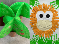 Nature crafts – Make your own rainforest