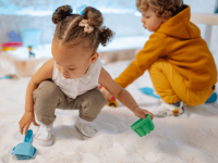 Sand and water table – Getting hands-on with maths