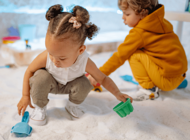 Sand and water table – Getting hands-on with maths