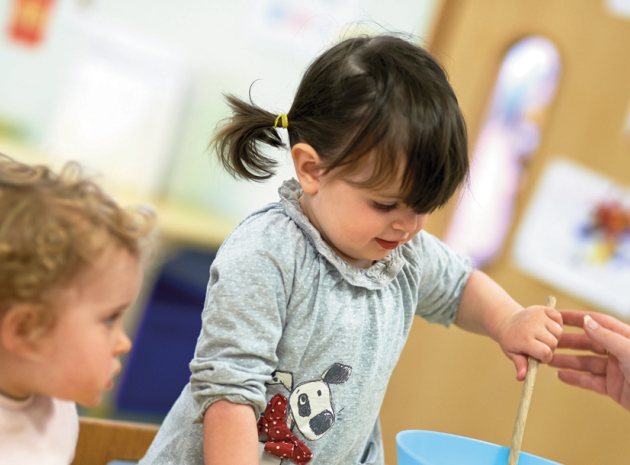 Baking at Nursery