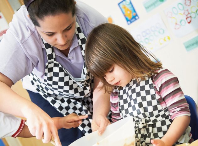 Baking at Nursery