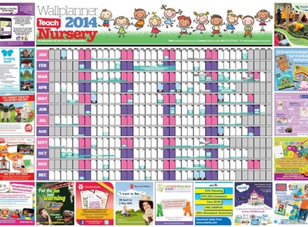 Request your FREE 2014 wall planner!