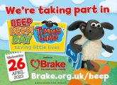 Teach road safety with Brake’s free Beep Beep! Day resources