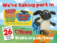 Teach road safety with Brake’s free Beep Beep! Day resources