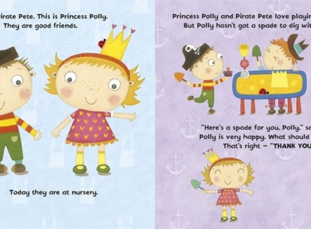 Ladybird’s Pirate Pete and Princess Polly books