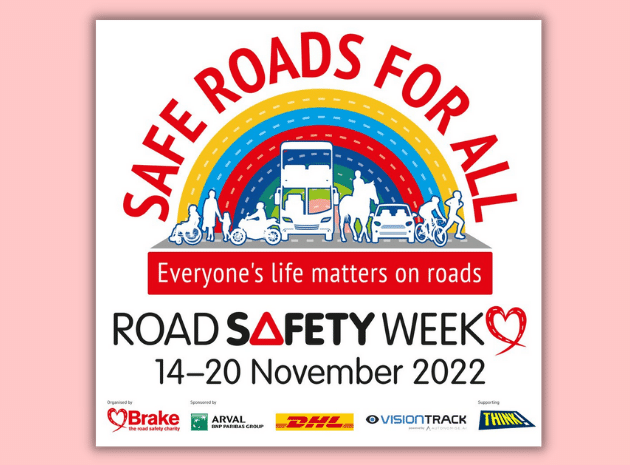 Not long until Road Safety Week – 14th-20th November 2022