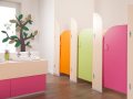 Sydney – A range of toilet cubicles perfectly suited to infant and nursery schools