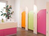 Sydney – A range of toilet cubicles perfectly suited to infant and nursery schools