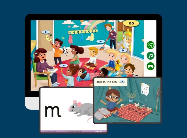 Build a love of reading from a young age with Rocket Phonics First Steps