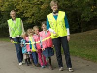 The Tag Strap – walking kids safely