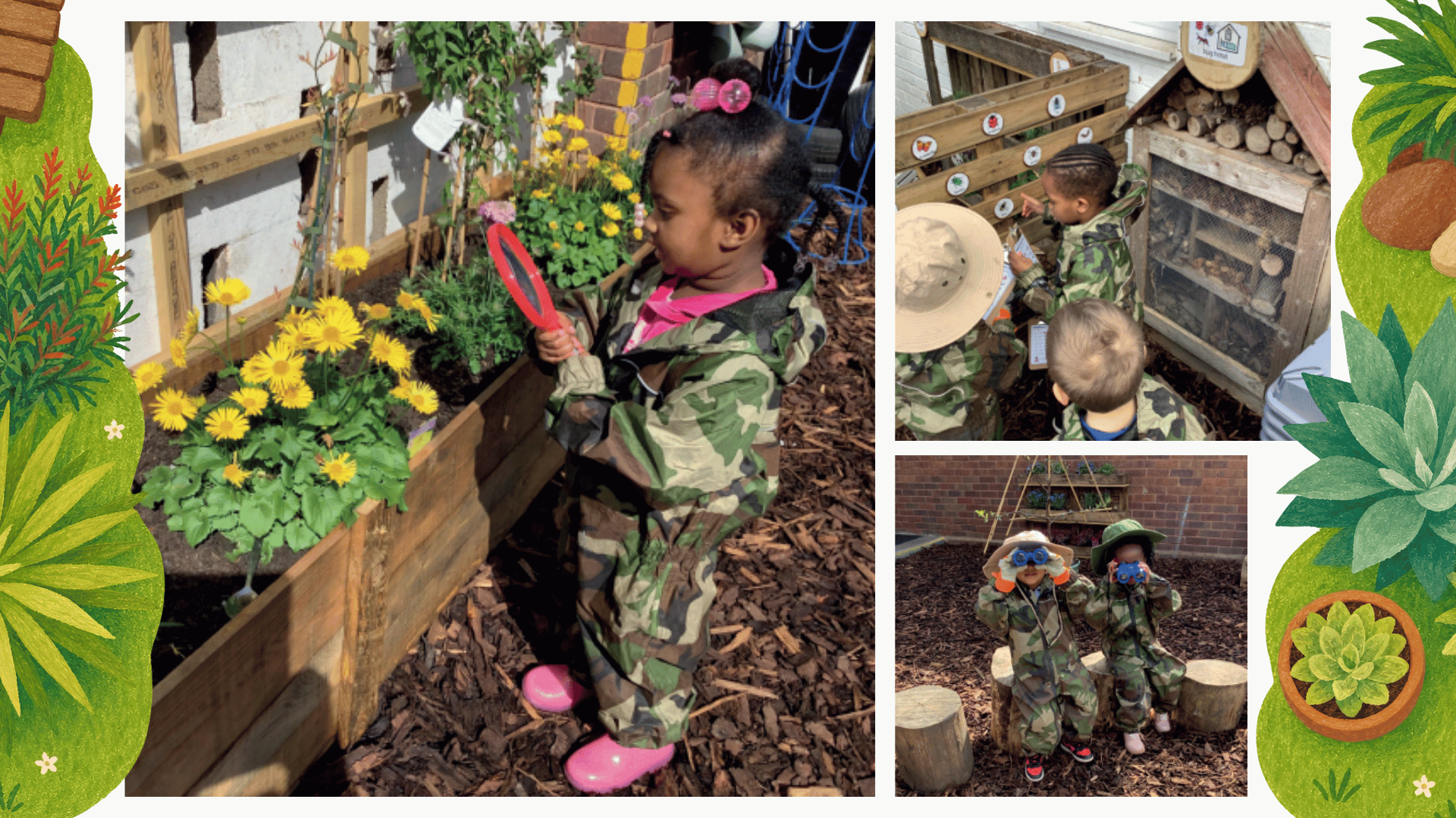 Early Years outdoor space – Why you don’t need acres of land