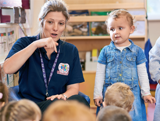 Outstanding Practice at Harlequin Day Nursery