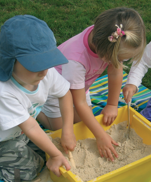 Supporting Sensory Play