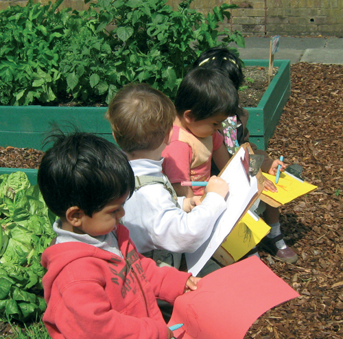 Learning Outdoors at Carlton Hill Community Nursery