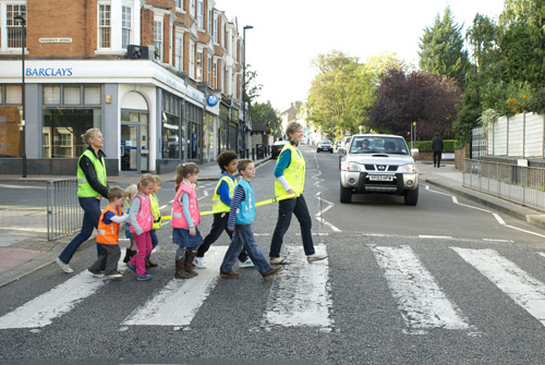 The Tag Strap – walking kids safely