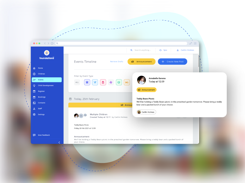 Still filing paperwork? Free childcare software removes admin headache.