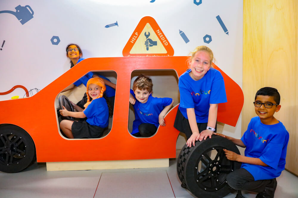 Put kids in charge of their STEM learning with MiniBrum at Thinktank