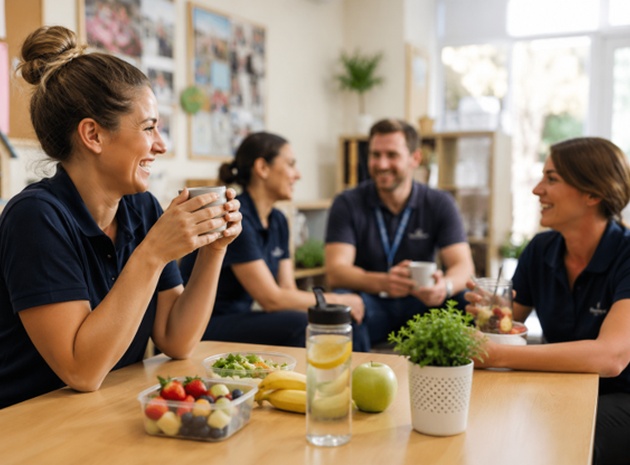 Supporting staff wellbeing in early years settings through better nutrition