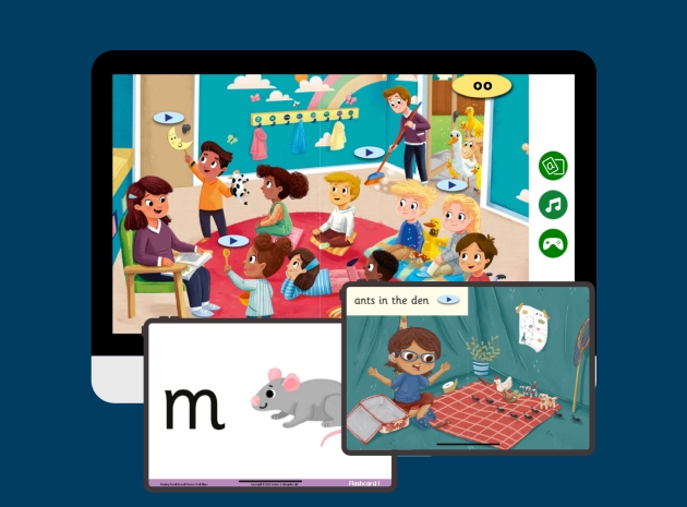 Build a love of reading from a young age with Rocket Phonics First Steps